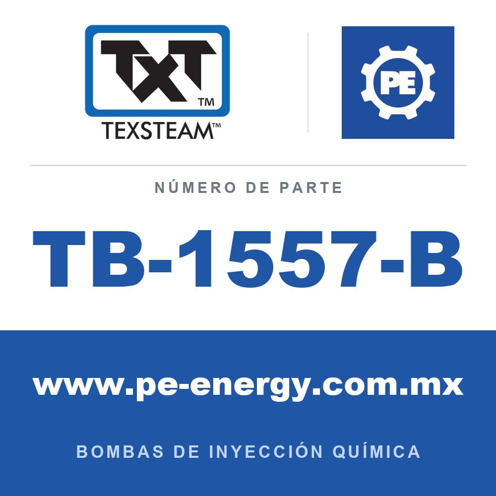 Texsteam TB-1557-B - Texsteam TB 1557-B - Componente de Cabezal del Cuerpo de Bomba