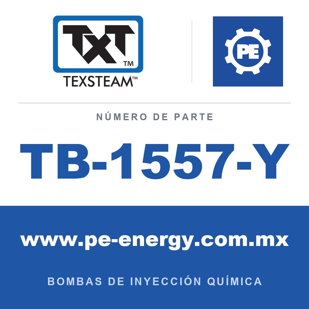 Texsteam TB-1557-Y - Texsteam TB 1557-Y - Componente de Cabezal del Cuerpo de Bomba