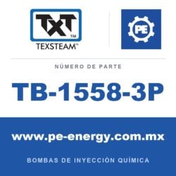 Texsteam TB-1558-3P - Texsteam TB 1558-3P - Componente de Cabezal del Cuerpo de Bomba