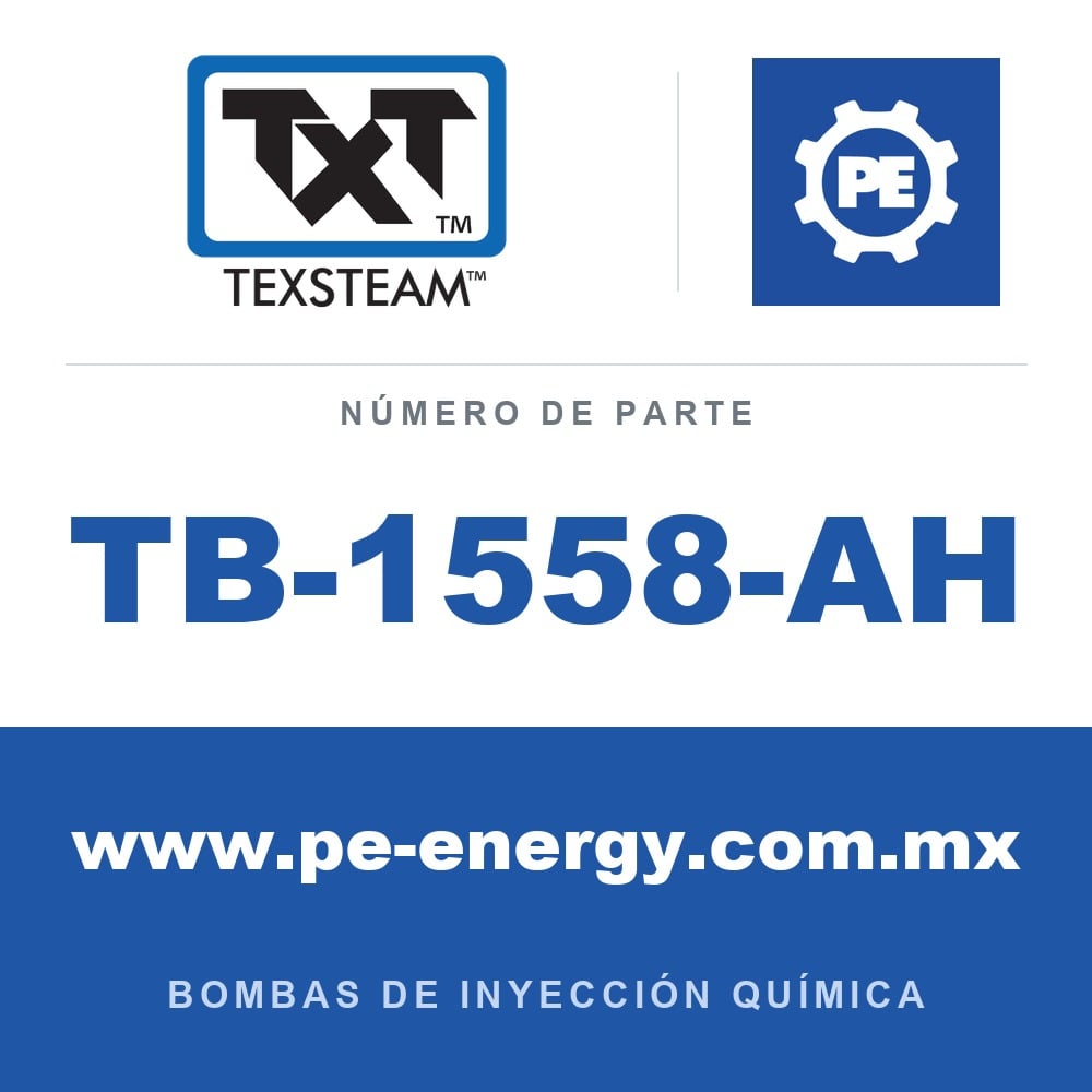 Texsteam TB-1558-AH - Texsteam TB 1558-AH - Componente de Cabezal del Cuerpo de Bomba