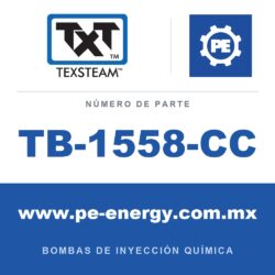 Texsteam TB-1558-CC - Texsteam TB 1558-CC - Componente de Cabezal del Cuerpo de Bomba