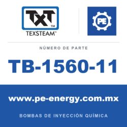Texsteam TB-1560-11 - Texsteam TB 1560-11 - Componente de Cabezal del Cuerpo de Bomba