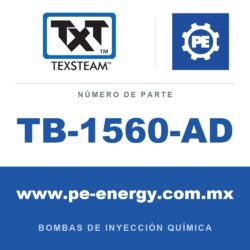Texsteam TB-1560-AD - Texsteam TB 1560-AD - Componente de Cabezal del Cuerpo de Bomba