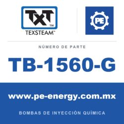 Texsteam TB-1560-G - Texsteam TB 1560-G - Componente de Cabezal del Cuerpo de Bomba