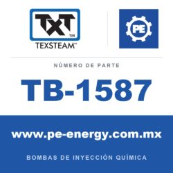 Texsteam TB-1587 - Texsteam TB 1587 - Componente del Cuerpo de Bomba