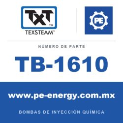 Texsteam TB-1610 - Texsteam TB 1610 - Componente del Cuerpo de Bomba