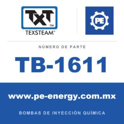 Texsteam TB-1611 - Texsteam TB 1611 - Componente del Cuerpo de Bomba