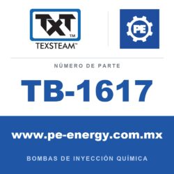 Texsteam TB-1617 - Texsteam TB 1617 - Componente del Cuerpo de Bomba