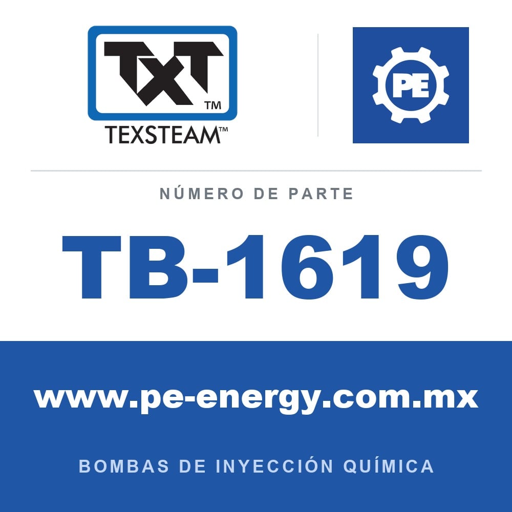 Texsteam TB-1619 - Texsteam TB 1619 - Componente del Cuerpo de Bomba