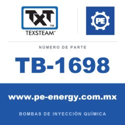 Texsteam TB-1698 - Texsteam TB 1698 - Componente del Cuerpo de Bomba