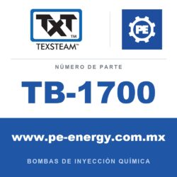 Texsteam TB-1700 - Texsteam TB 1700 - Componente del Cuerpo de Bomba