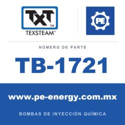 Texsteam TB-1721 Motor - MOTORREDUCTOR (GEARMTR) 30:1 3PH TOTALMENTE CERRADO SIN VENTILACIÓN (TENV) (60RPM) 60HZ