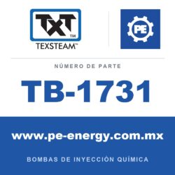 Texsteam TB-1731 - Texsteam TB 1731 - Componente del Cuerpo de Bomba