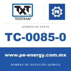 Texsteam TC-0085-0 - Texsteam TC 0085-0 - Cabezal de Bomba para Bomba de Inyección Química