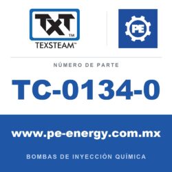 Texsteam TC-0134-0 - Texsteam TC 0134-0 - Cabezal de Bomba para Bomba de Inyección Química