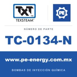 Texsteam TC-0134-N - Texsteam TC 0134-N - Cabezal de Bomba para Bomba de Inyección Química