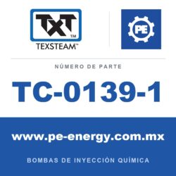 Texsteam TC-0139-1 - Texsteam TC 0139-1 - Cabezal de Bomba para Bomba de Inyección Química