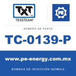 Texsteam TC-0139-P - Texsteam TC 0139-P - Cabezal de Bomba para Bomba de Inyección Química