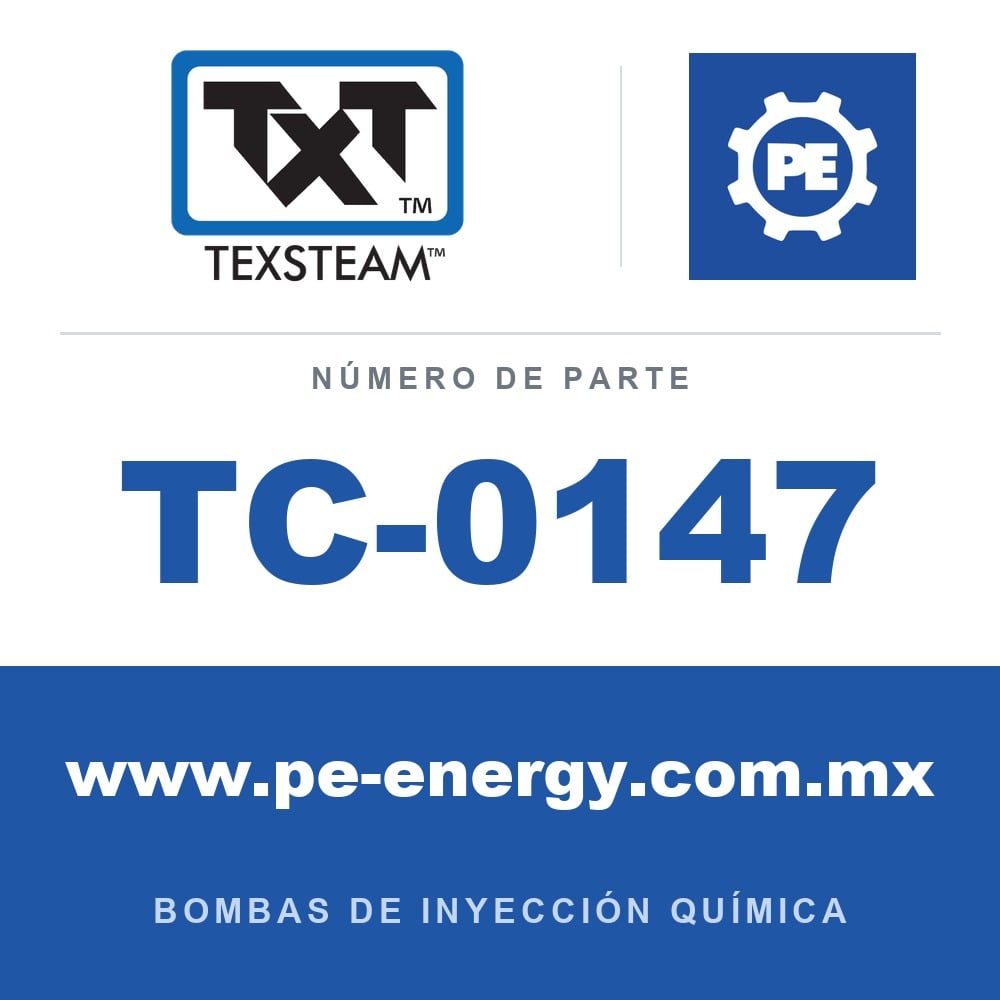 Texsteam TC-0147 - Texsteam TC 0147 - Componente de Ensamble de Bomba
