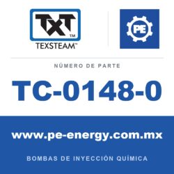 Texsteam TC-0148-0 - Texsteam TC 0148-0 - Cabezal de Bomba para Bomba de Inyección Química