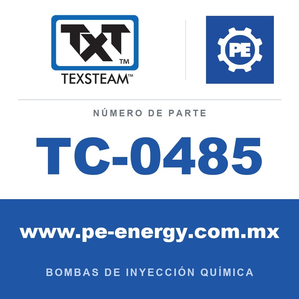 Texsteam TC-0485 - Texsteam TC 0485 - Componente de Ensamble de Bomba