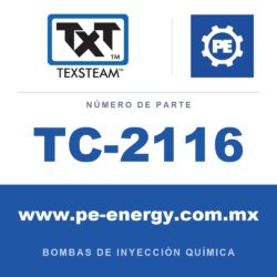 Texsteam TC-2116 - Texsteam TC 2116 - Componente de Ensamble de Bomba