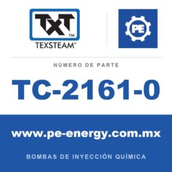 Texsteam TC-2161-0 - Texsteam TC 2161-0 - Cabezal de Bomba para Bomba de Inyección Química