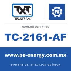 Texsteam TC-2161-AF - Texsteam TC 2161-AF - Cabezal de Bomba para Bomba de Inyección Química