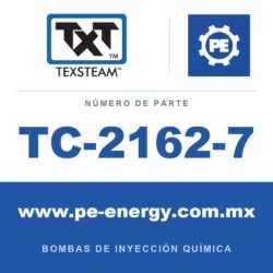 Texsteam TC-2162-7 - Texsteam TC 2162-7 - Cabezal de Bomba para Bomba de Inyección Química