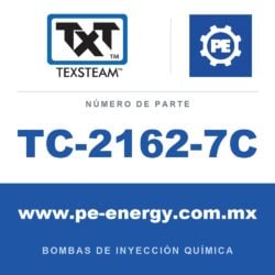 Texsteam TC-2162-7C - Texsteam TC 2162-7C - Cabezal de Bomba para Bomba de Inyección Química