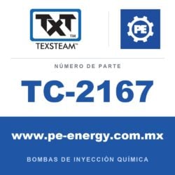 Texsteam TC-2167 - Texsteam TC 2167 - Componente de Ensamble de Bomba
