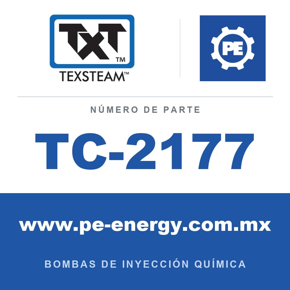 Texsteam TC-2177 - Texsteam TC 2177 - Componente de Ensamble de Bomba