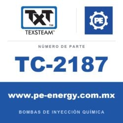Texsteam TC-2187 - Texsteam TC 2187 - Componente de Ensamble de Bomba