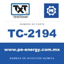 Texsteam TC-2194 - Texsteam TC 2194 - Componente de Ensamble de Bomba