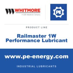 Whitmore 02007111L Lubricante de alto rendimiento Railmaster 1W - Tambor de 400 lb