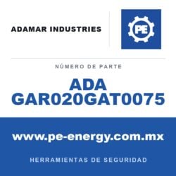 ADAMAR Industries ADA GAR020GAT0075 - ADAMAR GAR020GAT0075 Herramienta de seguridad manual GAR, 20" con mordaza de 3/4"