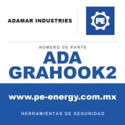 ADAMAR Industries ADA GRAHOOK2 - ADAMAR GRAHOOK2 Accesorio de gancho Grappler 2 (para usar con Sling Stik)