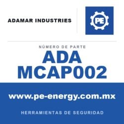 ADAMAR Industries ADA MCAP002 - ADAMAR MCAP002 Tapa de imán, anti-rayones 3", 6/paquete