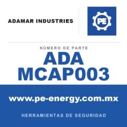ADAMAR Industries ADA MCAP003 - ADAMAR MCAP003 Tapa magnética, anti-rayaduras 2.5", paquete de 6