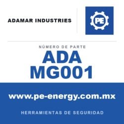 ADAMAR Industries ADA MG001 - ADAMAR MG001 Punto de anclaje magnético portátil para línea de guía/sujeción Magna-Grab