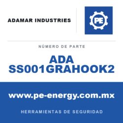 ADAMAR Industries ADA SS001GRAHOOK2 - ADAMAR SS001GRAHOOK2 Herramienta de seguridad manual Sling-Stik de + accesorio GRAHOOK2