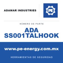 ADAMAR Industries ADA SS001TALHOOK - ADAMAR SS001TALHOOK Herramienta de seguridad manual Sling-Stik + Accesorio TALHOOK