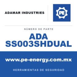 ADAMAR Industries ADA SS003SHDUAL - ADAMAR SS003SHDUAL Herramienta de seguridad manual Sling-Stik SR + accesorio SHDUAL