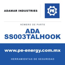 ADAMAR Industries ADA SS003TALHOOK - ADAMAR SS003TALHOOK Herramienta de seguridad manual Sling-Stik SR + accesorio TALHOOK