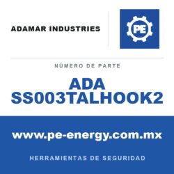 ADAMAR Industries ADA SS003TALHOOK2 - ADAMAR SS003TALHOOK2 Herramienta de seguridad manual Sling-Stik SR + accesorio TALHOOK2