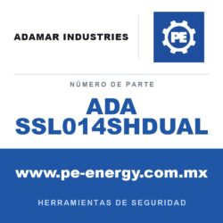 ADAMAR Industries ADA SSL014SHDUAL - ADAMAR SSL014SHDUAL Herramienta de seguridad manual Sling-Stik Lite 14" + accesorio SHDUAL