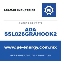ADAMAR Industries ADA SSL026GRAHOOK2 - ADAMAR SSL026GRAHOOK2 Herramienta de seguridad manual Sling-Stik Lite de 26" + accesorio GRAHOOK2