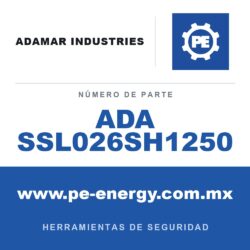 ADAMAR Industries ADA SSL026SH1250 - ADAMAR SSL026SH1250 Herramienta de seguridad manual Sling-Stik Lite de 26" + accesorio SH1250