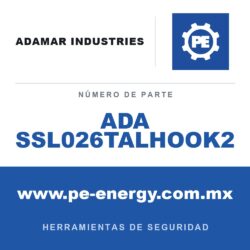 ADAMAR Industries ADA SSL026TALHOOK2 - ADAMAR SSL026TALHOOK2 Herramienta de seguridad manual Sling-Stik Lite 26" + accesorio TALHOOK2