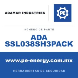 ADAMAR Industries ADA SSL038SH3PACK - ADAMAR SSL038SH3PACK Herramienta de seguridad manual Sling-Stik Lite 38" + accesorios SH3PACK